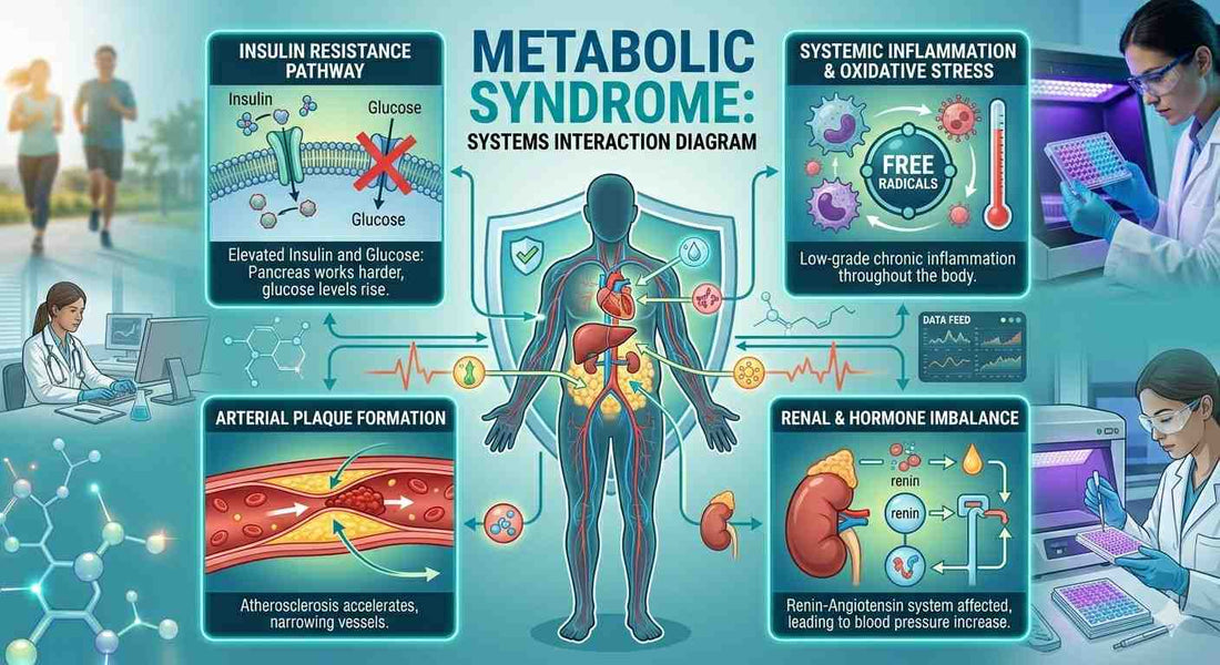 What is Metabolic Syndrome: Causes, Risk Factors & Prevention Guide 2026 NUTRIILAB