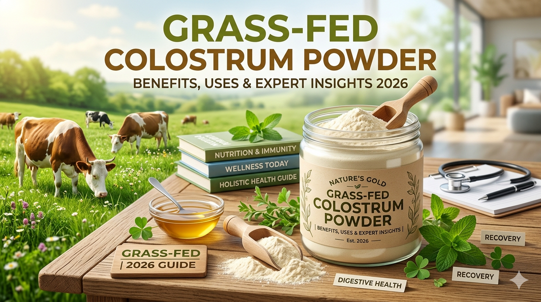 Grass Fed Colostrum Powder Benefits, Uses & Expert Insights 2026 NUTRIILAB