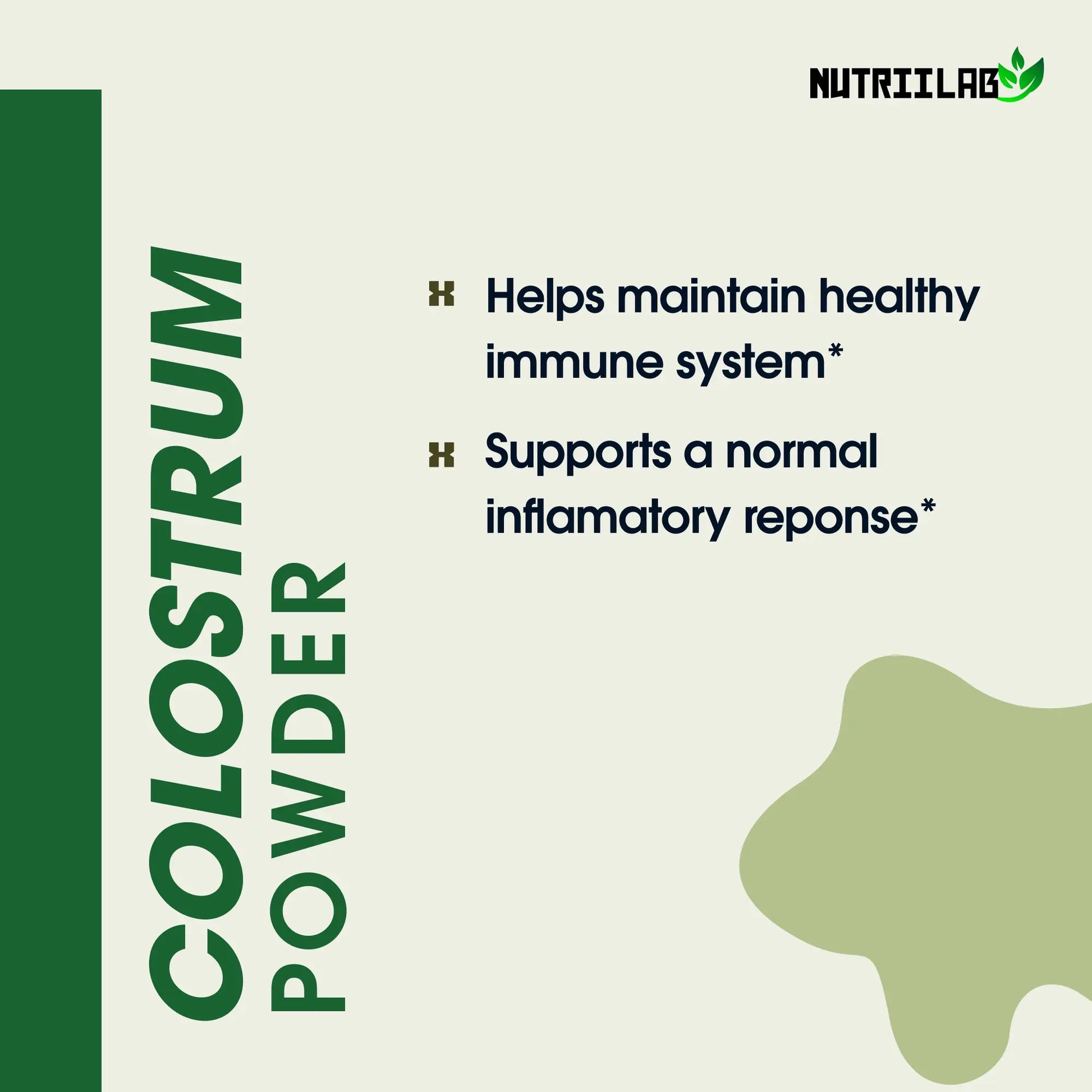Nutriilab premium Colostrum Powder NUTRIILAB