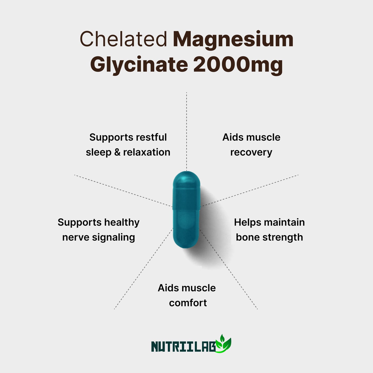 Magnesium Glycinate 2,500mg Complex