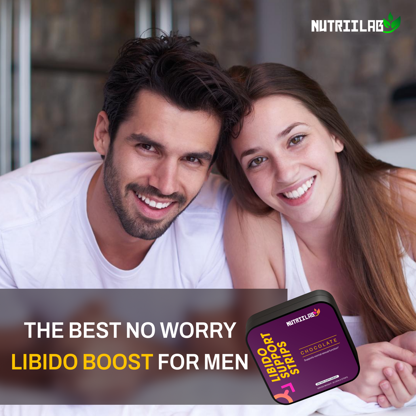 Libido Support Strips | Boost Stamina & Vitality with Shilajit